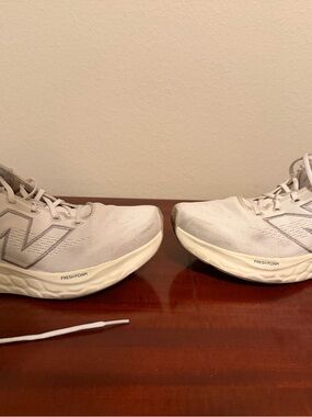 New Balance Neutral Fresh Foam Running Shoes - Light Gray/Cream